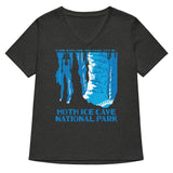 Hoth Ice Cave National Park Women's V-Neck Tee