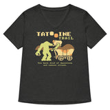 Tatooine Trail Women's V-Neck Tee