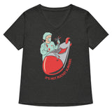 It's Not Rocket Surgery Women's V-Neck Tee