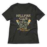 Hellfire Club Women's V-Neck Tee