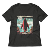 I Don't Want To Live On This Planet Anymore Women's V-Neck Tee