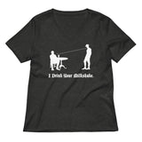 I Drink Your Milkshake Women's V-Neck Tee