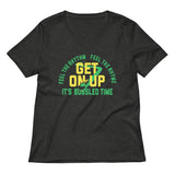 It's Bobsled Time Women's V-Neck Tee