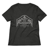 Buffy Anne Summers Women's V-Neck Tee