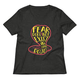 Fear Does Not Exist In This Dojo Women's V-Neck Tee