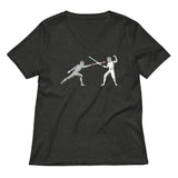 Light Fencing Women's V-Neck Tee