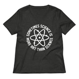 More Art Than Science Women's V-Neck Tee