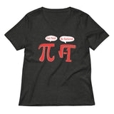 Pi Be Rational Women's V-Neck Tee
