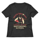Regular Human Bartending School Women's V-Neck Tee