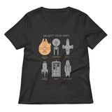 Select Your Ship Women's V-Neck Tee