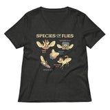 Species Of Flies Women's V-Neck Tee