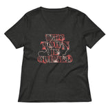 This Town Is Cursed Women's V-Neck Tee