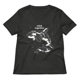 Stick Together Women's V-Neck Tee