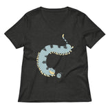 Catterpillar Women's V-Neck Tee