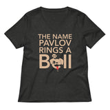 The Name Pavlov Rings A Bell Women's V-Neck Tee