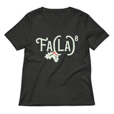 Fa LaLaLaLaLaLaLaLa Women's V-Neck Tee