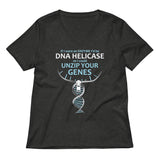 DNA Helicase Women's V-Neck Tee