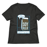 Hola, Soy Milk Women's V-Neck Tee