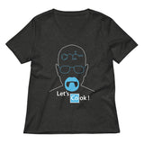 Let's Cook Women's V-Neck Tee