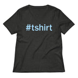 Hashtag T-Shirt Women's V-Neck Tee