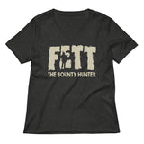 Fett, Bounty Hunter Women's V-Neck Tee