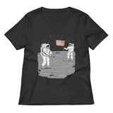 Moon Golf Women's V-Neck Tee