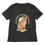 Nature's Paperweight Women's V-Neck Tee