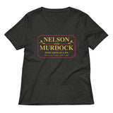 Nelson And Murdock Women's V-Neck Tee