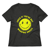 Smile For No Undies Women's V-Neck Tee