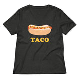 Hotdog Taco Women's V-Neck Tee