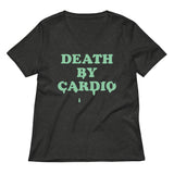 Death By Cardio Women's V-Neck Tee