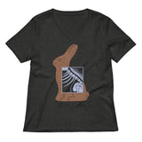 Bunny X-Ray Women's V-Neck Tee