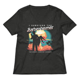 I Survived The Barbenheimer Women's V-Neck Tee