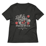 Bill And Frank's Berry Preserves Women's V-Neck Tee