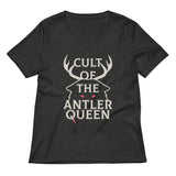 Cult Of The Antler Queen Women's V-Neck Tee
