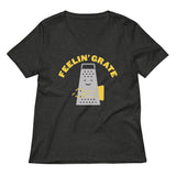 Feelin' Grate Women's V-Neck Tee