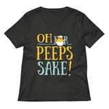 Oh For Peeps Sake Women's V-Neck Tee