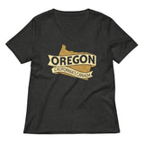 Oregon California's Canada Women's V-Neck Tee