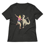Park Of Stars Women's V-Neck Tee