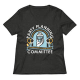 Party Planning Committee Women's V-Neck Tee
