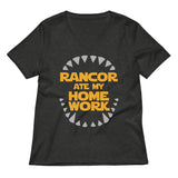 Rancor Ate My Homework Women's V-Neck Tee