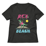 Rex On The Beach Women's V-Neck Tee
