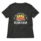Rum Ham Women's V-Neck Tee