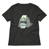 Shredded Women's V-Neck Tee