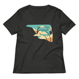 Sky Rocket Women's V-Neck Tee