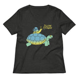 Slow Down! Women's V-Neck Tee