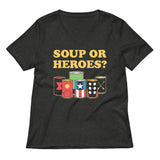Soup Or Hero? Women's V-Neck Tee