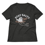 Stay Salty Women's V-Neck Tee