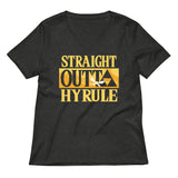 Straight Outta Hyrule Women's V-Neck Tee