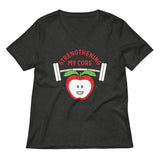 Strengthening My Core Women's V-Neck Tee